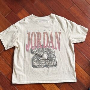 Jordan White Graphic Tee